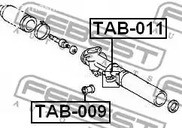 Spare Parts and Consumables - Сайлентблок рулевой рейки Toyota Land Cruiser Prado 90 96-02 FEBEST TAB011