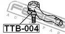 Spare Parts and Consumables - Пыльник рулевого наконечника (47x20x30) toyota camry acv3#/mcv3# 2001-2006