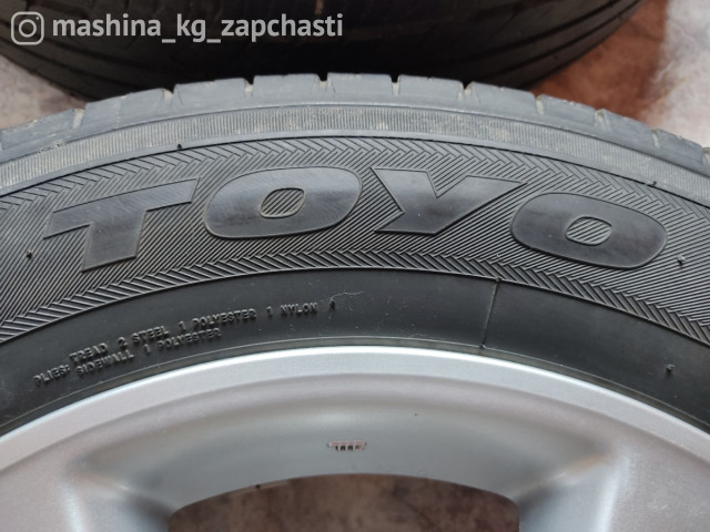 Диски - Продаю диски r16 с летней резиной 215/60r16