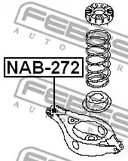 Spare Parts and Consumables - Сайлентблок задней подвески Nissan Murano Z50 02-07 FEBEST NAB272