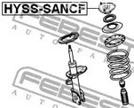 Spare Parts and Consumables - Опора амортизатора переднего МКПП Hyundai Santa Fe 2.7 06-09 FEBEST HYSSSAN