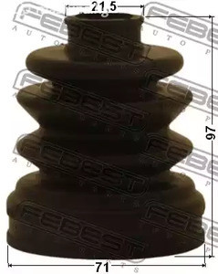 Spare Parts and Consumables - К-кт пыльника ШРУСа внутреннего Hyundai Accent 1.3i, Mazda 323 1.5-1.7D 85>