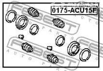 Spare Parts and Consumables - Р/к суппорта переднего Febest 0175ACU15F