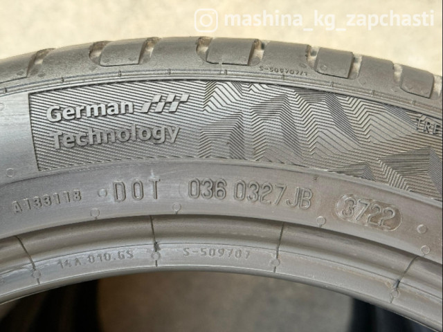 Tires - 235/45 R18 Continental летний комплект