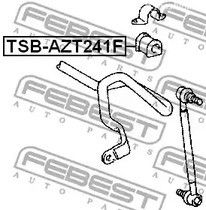 Spare Parts and Consumables - Втулка стабилизатора переднего D21 Toyota Avensis AT220/CDT220/CT220/ST220