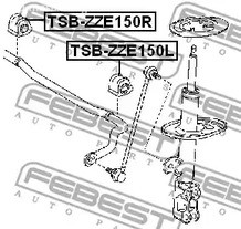 Spare Parts and Consumables - Втулка переднего стабилизатора правая d21.2 Toyota Corolla Ade150/Nde150 06