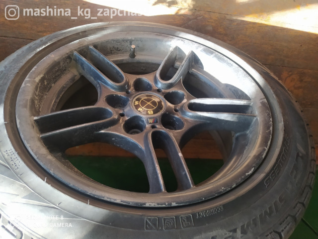 Wheel rims - Продаю диски от БМВ Е39 R17 разноширокие М 66-стиль (J8передние и J9задние)