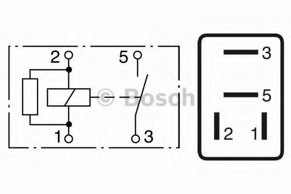 Запчасти и расходники - Реле 30A 12V BOSCH 0332011007