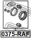 Spare Parts and Consumables - FEBEST_0375-RAF рем.к-т диск.торм. Nissan X-Trail T30 00-06 FEBEST 0375RAF