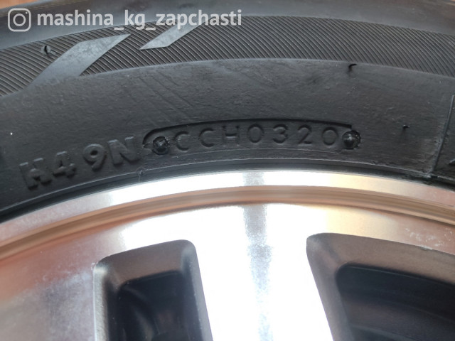 Wheel rims - Продаю диски на хонду r15 с летней резиной 195/65r15