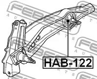 Spare Parts and Consumables - С/б продол. рычага Honda Civic all 87-91 FEBEST HAB122