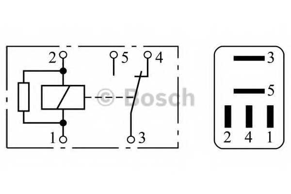 Запчасти и расходники - Реле универсальное Peugeot, Citroen, Ford, KIA, BMW, Volvo all 95> BOSCH 03