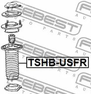 Spare Parts and Consumables - Пыльник амортизатора заднего Febest TSHBUSFR