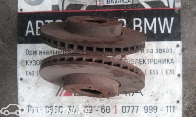 Spare Parts and Consumables - Диски тормозные вентилируемые к-т, E53, 34116794304