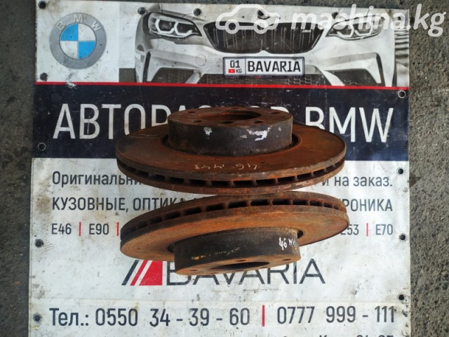 Spare Parts and Consumables - Диски тормозные вентилируемые к-т, E46, 34116864060