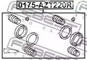 Авто тетиктер жана сарптоолору - Р/к суппорта тормозного заднегоToyota Corolla AE11 FEBEST 0175AZT220R