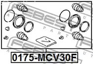 Spare Parts and Consumables - FEBEST_0175-MCV30F Р/к суппорта переднего FEBEST 0175MCV30F