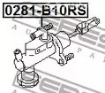 Spare Parts and Consumables - Цилиндр сцепления главный Nissan Almera B10RS 06-12 FEBEST 0281B10RS