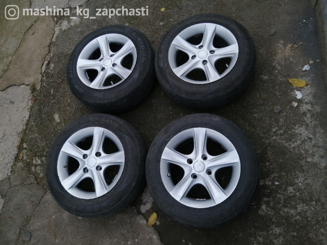 Wheel rims - Диски казаны R15, 4/114.3, с шинами