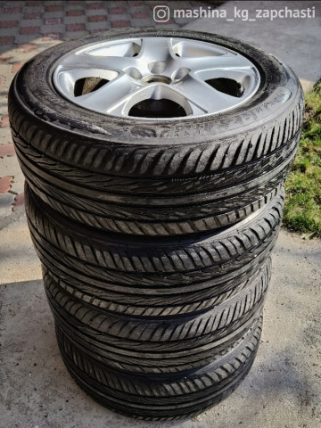 Tires - Комплект почти новой летней резины 235/55 R17 с дисками