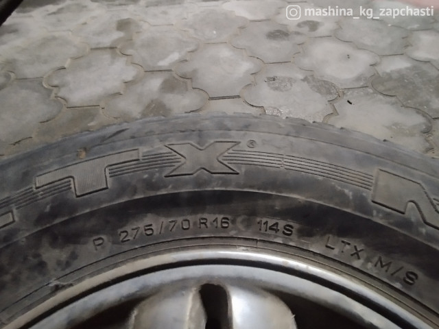 Tires - Шины с диском MICHELIN 275/70R16