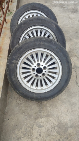 Tires - E39 r16 диски с резиной