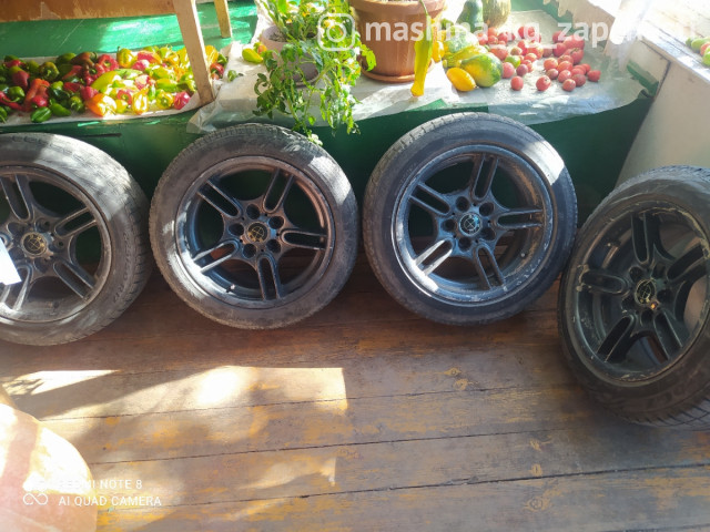 Wheel rims - Продаю диски от БМВ Е39 R17 разноширокие М 66-стиль (J8передние и J9задние)