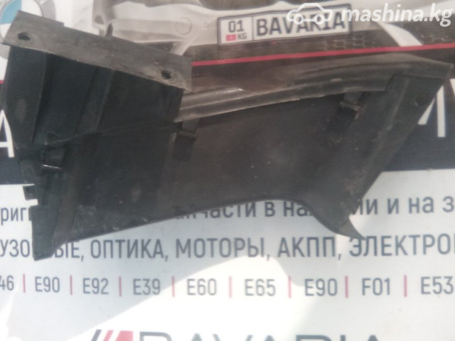 Spare Parts and Consumables - Воздуховод охлаждения тормозных дисков, E53, 51718402426