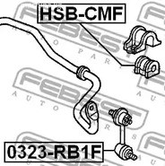 Spare Parts and Consumables - Втулка стабил-ра перед Febest HSBCMF