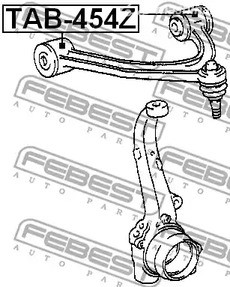 Spare Parts and Consumables - Сайлентблок переднего верхнего рычага Lexus SC430 01-10 FEBEST TAB454Z