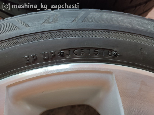 Wheel rims - Продаю диски r17 на тойоту альфард с летней резиной 225/55r17