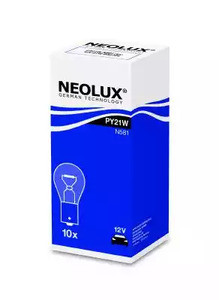 Spare Parts and Consumables - Лампа PY21W 12V 21W BAU15 поворот (желтая) NEOLUX N581