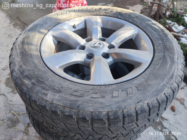 Tires - Продаю зимнюю резину на Лексус GX470, 460, LX470, 570, Тойота 4runner, Pra