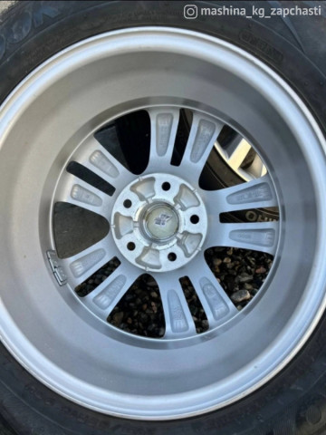 Wheel rims - Титановые диски с шиной Хундай Саната ЛФ Р16