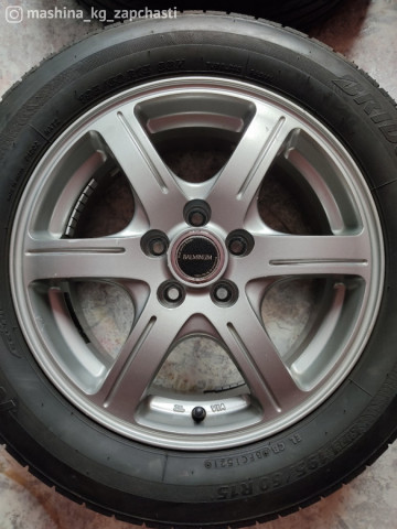 Wheel rims - Продаю диски r15 с летними шинами 195/60r15