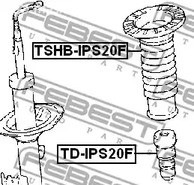 Spare Parts and Consumables - Пыльник амортизатора переднего Toyota Picnic/Avensis Verso ACM20/CLM20 01>