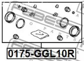 Spare Parts and Consumables - Р/к суппорта заднего Febest 0175GGL10R