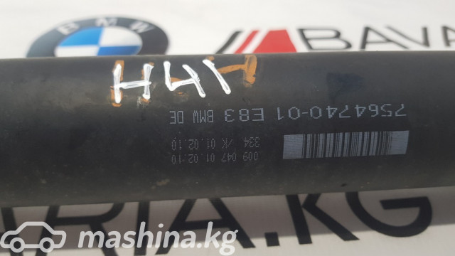 Spare Parts and Consumables - Карданный вал, E83LCI, 26107564740
