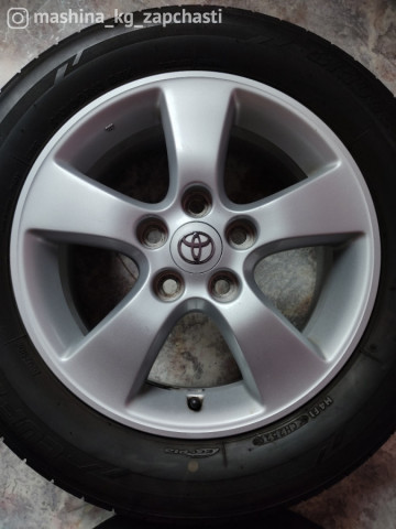 Wheel rims - Продаю диски r16 с летней резиной 215/60r16