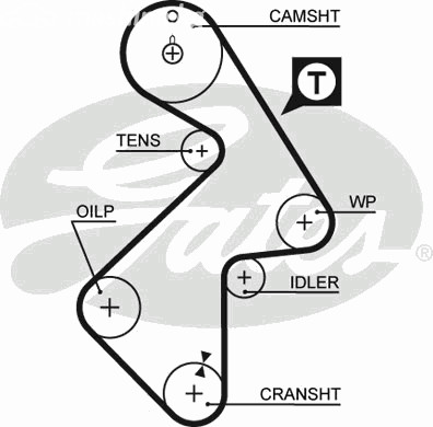 Spare Parts and Consumables - Ремень ГРМ 163x267H Toyota Camry/Carina/Avensis 1.8-2.2 86> GATES 5202XS