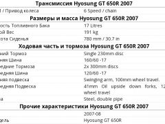 Сүрөт унаа Hyosung GT650