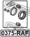 Запчасти и расходники - Рем.к-т диск.торм. Nissan X-Trail T30 00-06 FEBEST 0375RAF