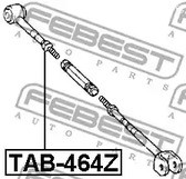 Spare Parts and Consumables - С/блок заднего поперечного рычага, LH Febest TAB464Z