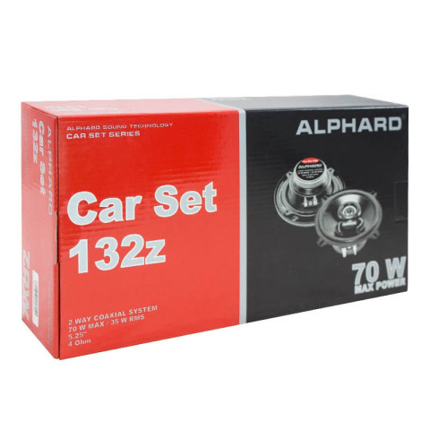 Аксессуары и мультимедиа - Динамики Alphard CarSet 132z (пара)