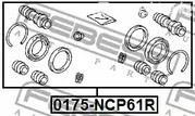 Spare Parts and Consumables - Ремкомплект суппорта тормозного заднего toyota yaris ncp1#/nlp10/scp10 1999