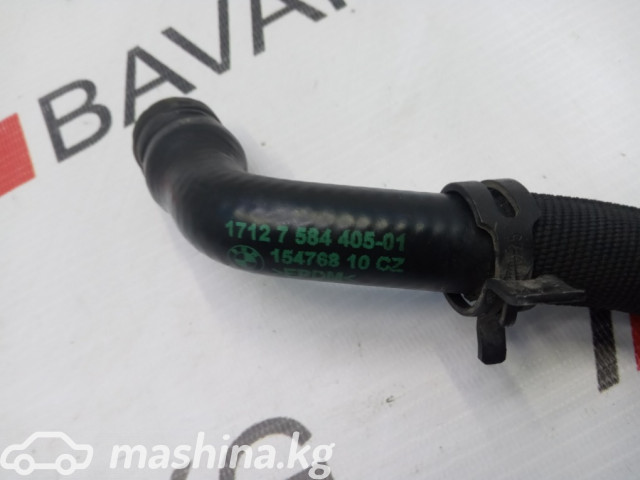 Spare Parts and Consumables - Патрубок расширительного бачка, F10, 17127584405