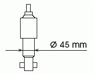 Spare Parts and Consumables - Амортизатор NISSAN TERRANO II R20 88-06 передний правый/левый           NIS