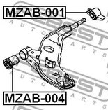 Spare Parts and Consumables - Сайлентблок рычаг пер. VIN: <20000404 KIA Clarus all 98> FEBEST MZAB004