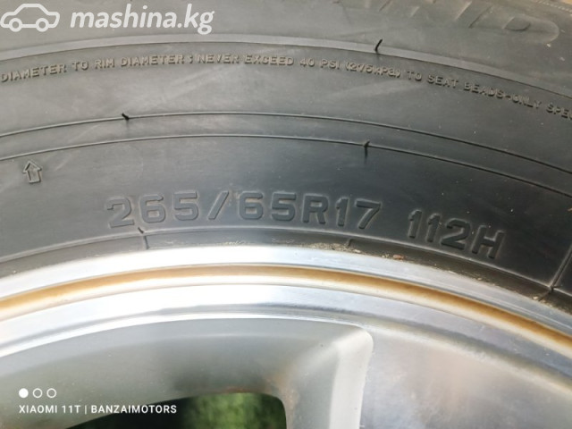 Wheel rims - Диск R17 6x139.7 с шиной