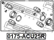 Авто тетиктер жана сарптоолору - Рем.к-т диск.торм. d38 Toyota Highlander 07> FEBEST 0175ACU25R